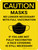 Caution: Masks No Longer Necessary With Full Vaccination - If You Are Not Fully Vaccinated A Face Covering Is Still Necessary Portrait - Wall Sign