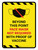 Hazard Face Mask Not Required with Proof of Vaccine Beyond This Point with Icon Portrait - Wall Sign