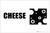 Cheese with Icon Landscape - Label