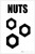 Nuts with Icon Portrait - Label
