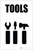 Tools with Icon Portrait - Label