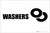 Washers with Icon Landscape - Label