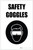 Safety Goggles with Icon Portrait - Label