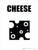 Cheese with Icon Portrait - Wall Sign