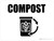 Compost with Icon Landscape - Wall Sign