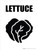 Lettuce with Icon Portrait - Wall Sign