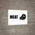 Meat with Icon Landscape - Wall Sign
