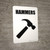 Hammers with Icon Portrait - Wall Sign