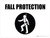 Fall Protection with Icon Landscape - Wall Sign