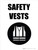 Safety Vests with Icon Portrait - Wall Sign