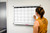 Month Calendar Dry-Erase Scheduling Whiteboard