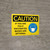 Caution: If You Are Fully Vaccinated Masks Are Optional Landscape - Wall Sign
