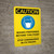 Caution: Masks Preferred Beyond This Point Stop Coronavirus - Wall Sign