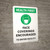 Health First: Face Coverings Encouraged To Enter Facility Portrait With Icon - Wall Sign
