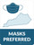 Masks Preferred Kentucky State Outline - Wall Sign