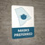 Masks Preferred Rhode Island State Outline - Wall Sign