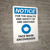 Notice: For The Health And Safety Of One Another Face Mask Encouraged - Wall Sign With Icon - Wall Sign
