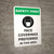 Safety First: Face Coverings Preferred In This Area Portrait - Wall Sign