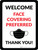 Welcome Face Covering Preferred - Wall Sign