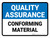 Quality Assurance: Conforming Material Landscape - Wall Sign