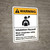 Warning: Inhalation Hazard Wear Respirator While Spraying - Wall Sign