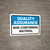 Quality Assurance: Non-Conforming Material Landscape - Wall Sign