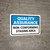 Quality Assurance: Non-Conforming Staging Area Landscape - Wall Sign