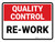 Quality Control: Re work Landscape - Wall Sign