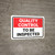 Quality Control: To Be Inspected Landscape - Wall Sign