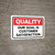Quality: Our Goal Is Customer Satisfaction Landscape - Wall Sign