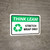 Think Lean: Stretch Wrap Only Landscape - Wall Sign