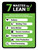 7 Wastes Of Lean Portrait - Wall Sign