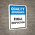 Quality Assurance: Final Inspection Portrait - Wall Sign