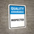 Quality Assurance: Inspected Portrait - Wall Sign