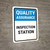 Quality Assurance: Inspection Station Portrait - Wall Sign