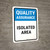Quality Assurance: Isolated Area Portrait - Wall Sign
