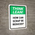 Think Lean: How Can Scrap Be Reduced Portrait - Wall Sign