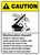 Caution: Electrocution Hazard Keep Clear Death or Injury Could Result ANSI - Wall Sign