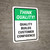 Think Quality: Quality builds customer confidence Portrait - Wall Sign
