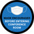 Mask Encouraged Before Entering Conference Room Blue Round - Floor Sign