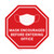 Mask Encouraged Before Entering Office Stop - Floor Sign