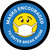 Masks Encouraged To Enter Break Room Round Blue Circular - Floor Sign
