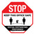Stop: Keep This Office Safe Social Distancing Preferred - Floor Sign