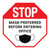 Stop: Mask Preferred Before Entering Office - Floor Sign