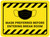 Mask Preferred Before Entering Break Room With Icon Rectangular - Floor Sign