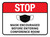 Stop: Mask Encouraged Before Entering Conference Room Rectangular - Floor Sign