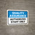 Quality Assurance: Authorized staff only Landscape - Wall Sign
