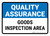 Quality Assurance: Goods inspection area Landscape - Wall Sign
