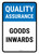 Quality Assurance: Goods inwards Portrait - Wall Sign