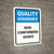 Quality Assurance: Non-Conforming Goods Portrait - Wall Sign